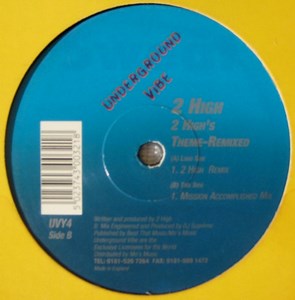 2 High – 2 High's Theme-Remixed (1997, Vinyl)