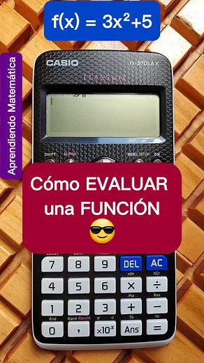 Evaluar Funciones en Calculadoras Científicas