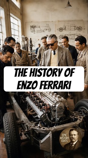 The History of Enzo Ferrari. #car #ferrari #italy #racing #history