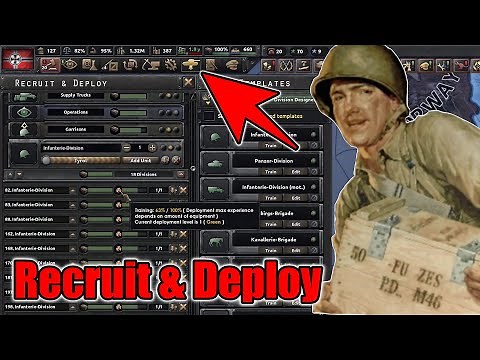 Mastering The Recruit And Deploy Screen In Hearts of Iron IV: A Comprehensive Guide