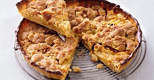 Tarte aux pommes façon crumble