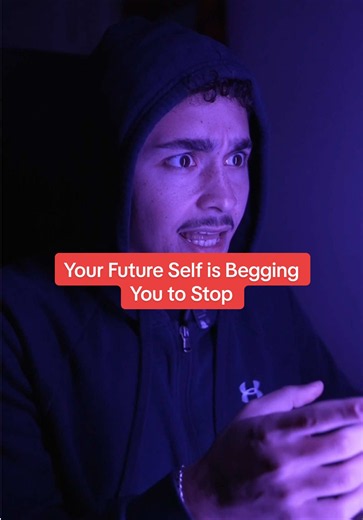 Your future self is begging you not to do this… #habits #selfawareness #regret