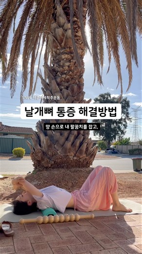 😩원인 모를 날개뼈 안쪽 통증 없애는 방법! #snpe #스트레칭루틴