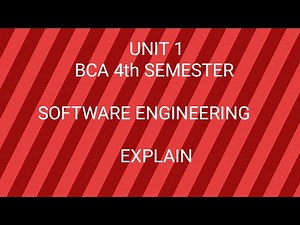 Software Engineering/BCA 4th Semester/Explain and with handwritten notes