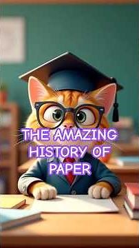 🌍 “From Ancient Scrolls to Modern Books – The Story of Paper”