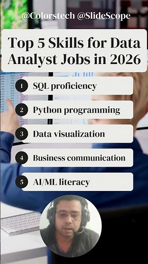 Top 5 Skills for Data Analyst Jobs in 2026