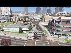 GTA 5 - Aircraft Carrier Raid / Hydra Jet Rampage + Five Star Escape [VE:DGA]