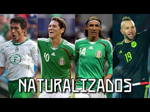 Todos los Goles de Naturalizados en Selección Mexicana