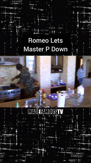 Romeo Lets Master P Down! | master p