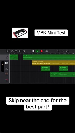 Create Quick Electronic Music with MPK Mini