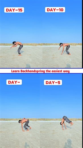 Easy Backhandspring tips for beginners #backhandspring #Tutorial #gymnastics #parkour | suraj.flipper