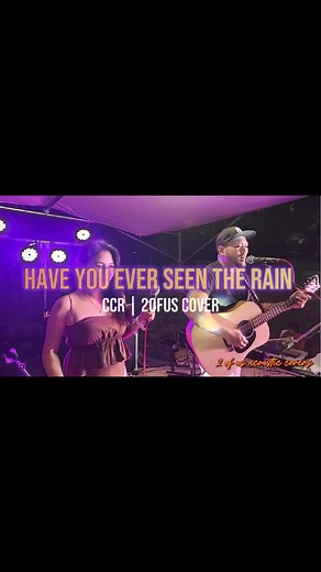 Have You ever seen the rain Cover CCR | 2ofus acoustic Cover #fyp #fypシ゚ #2ofus #acoustic #cover | 2 of Us Music