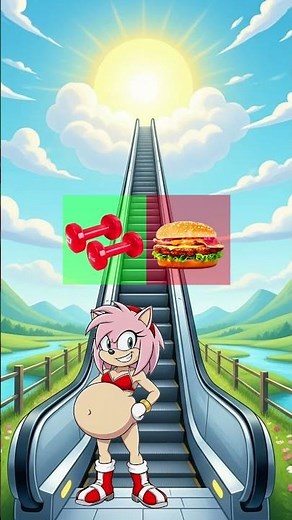 Amy Rose Got Fat from Burgers?! The Shocking Truth from the Sonic Universe!