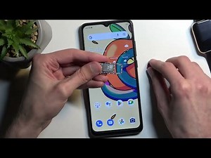 How to Insert a SIM Card into a ZTE Blade A53 Pro