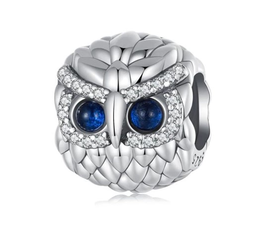 Owls Charm, Charm for Bracelet, 925 Sterling Silver Charm Fit Pandora Bracelets, Gift for Her - Etsy