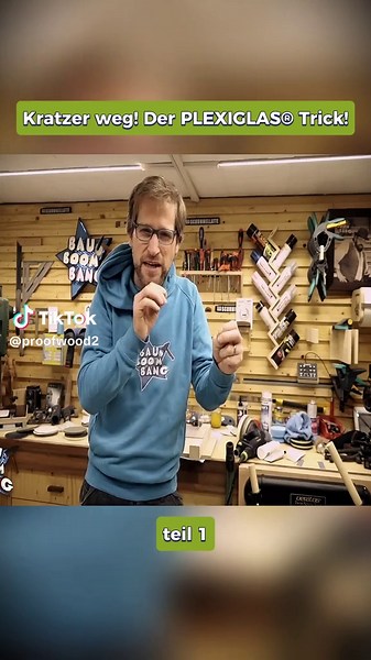 Kratzer weg! Der PLEXIGLAS® Trick! DIY teil (1)