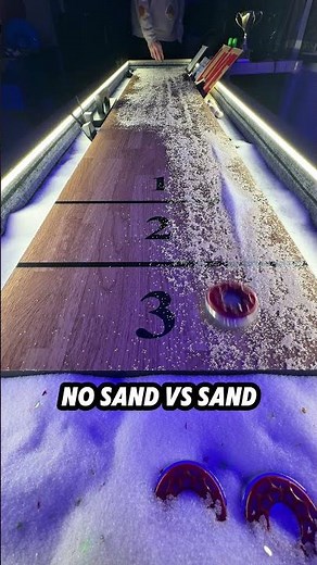 This is how shuffleboard works 🤯