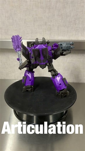 360 Degree View of Transformers Studio Series Gamer Series Voyager Class WFC Skywarp #transformers