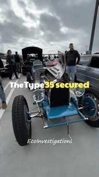 Bugatti Type 35: The Racing Legend that Ruled the Track! #bugatti