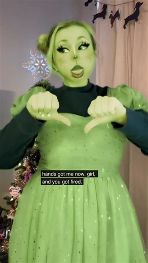 Brooke Caroline Burns on Instagram: "I said what I said…. Told me I had grinch hands and the voice of Minnie Mouse when I sing. I guess it worked out in the end though!!"