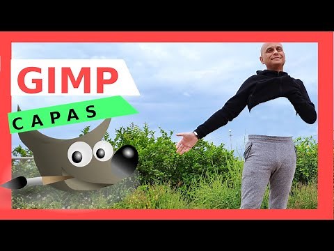 How to use layers in Gimp