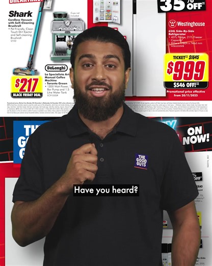 Check out our catalogue packed with great Black Friday deals! | The Good Guys