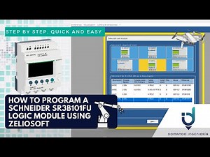 HOW TO PROGRAM SR3B101FU LOGIC MODULE ZELIOSOFT WITH USB LADDER