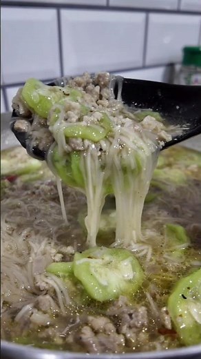 Miswa Soup with Patola Hits Different specially now Rainy season | #filipinocomfortfood #miswarecipe