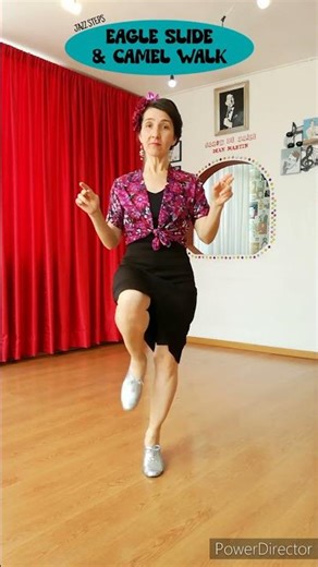 EAGLE SLIDE & CAMEL WALK 😉 #JazzSteps