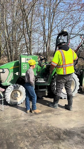 Part 2 as promised of Jackson learning and asking questions about how the hydro and John Deere tractor work together. #rlmccoy #jacksonfarmer #justajacksonthing #johndeere #thatsallshewrote