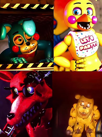 Springtrap Gaming Fun with Funtime Foxy | FNAF Edit