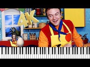 Big Cook Little Cook Theme Song Sheet Music 4K Tutorial
