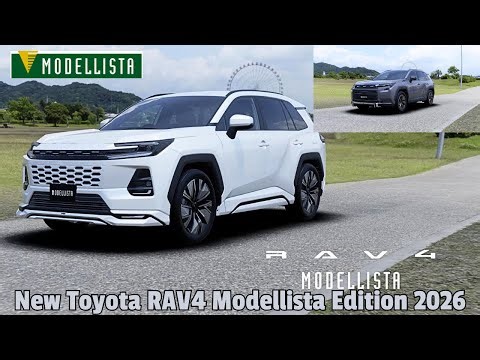 Modellista Releases Promotional Images of Toyota RAV4 Modelista Edition Sport Equipment.