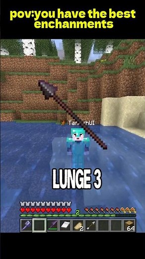 pov:you have the best enchantments #minecraft #lifeisbutadream #pvp tips