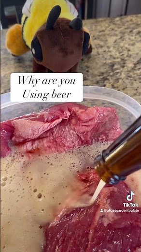 Corned Beef Brisket And Irish Beer #beerstagram #irishfood #brisket #cornedbeefandcabbage #marinade