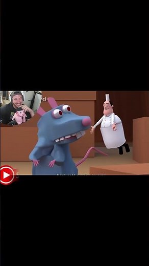 Reaccionando a Ratatouille The Remakeboot #humor #reacciones #shorts