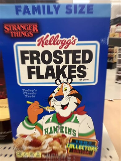 80s Vintage Classic Cereal Boxes At TARGET ⭕️ FROSTED FLAKES And Demogorgon Crunch (Stranger Things) Cereal #photos#autocut#cerealboxes#vintagecereal#targetstore