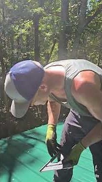 Leak Proof Ridge Cap Metal Roofing #fypシ #roofrepair #shorts #roofing #roofer #tips #diy #howto #tip