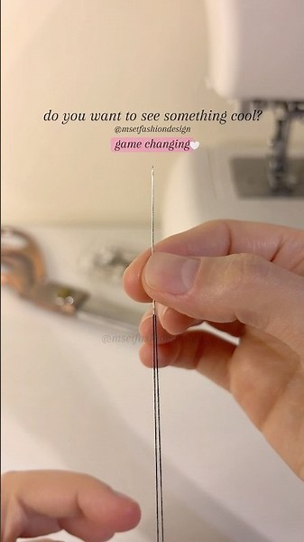 Single thread hack you NEED to know 🪡✨ #sewinghacks