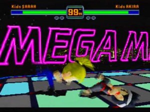 Fighters Megamix (Battles) - Sega Saturn