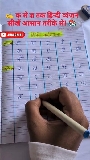 Hindi Varnmala made fun & easy! ❤️