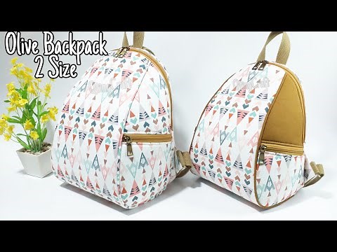 Cara Membuat Tas Ransel/ Olive Backpack