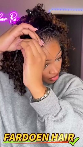 Bestier Gaming Desk with Drawer, 44 Inch Small Computer Desk with PC Shelf, Gaming Table with LED Lights for Small Spaces, Reversible Gamer Desk with Storage Bag & Side Hook, Black-RED