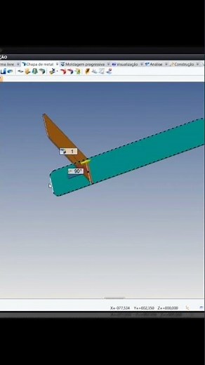 Topsolid Sheet metal #tutorial #topsolid #projetos #cad #sheetmetal