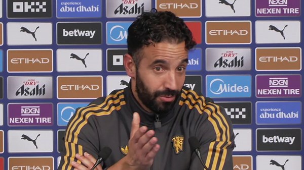 Defiant Amorim 'won't change' United philosophy