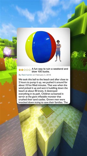 This giant beach ball is a disaster! 😂