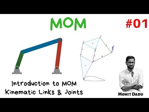 Mechanics of Machinery - Introduction | Kinematic Links | Joints | MOM | S5 Mechanical | KTU