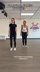 One of our favorite low impact routines!! 🔥👏🏻 full routines & workouts with us through the #beatboxingfitness app on the App Store!! #dancefitness #weightloss #app #workout #athomeworkout #cardio #dance | Bev & Haily's Beat Boxing Fitness