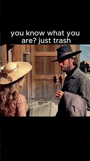 She Called Him 'Whiskey Breath' - Clint Eastwood Scene