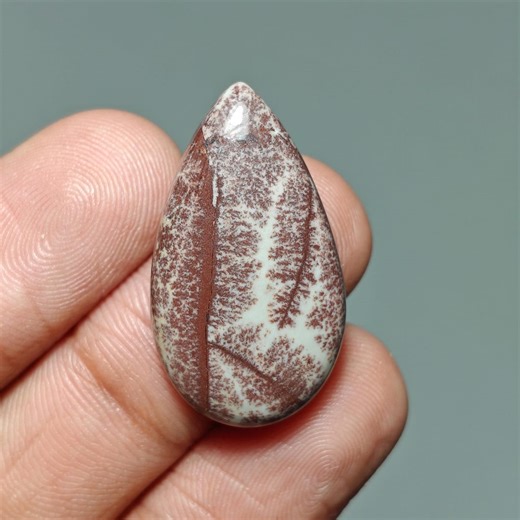 Sonoran Dendritic Rhyolite Cabochon | Pear Gemstone for Jewelry Making | 29x17x6 Mm. | 22 Ct. | E721 - Etsy